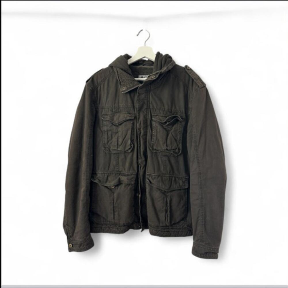 Columbia Utility Hooded Jacket size Large